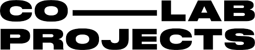 Bold black text reading 'CO-LAB PROJECTS' on a white background.