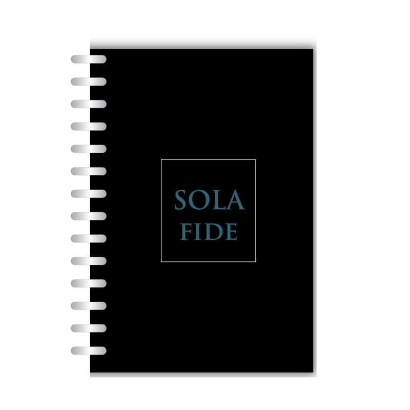 Libreta Versículo Sola Fide
