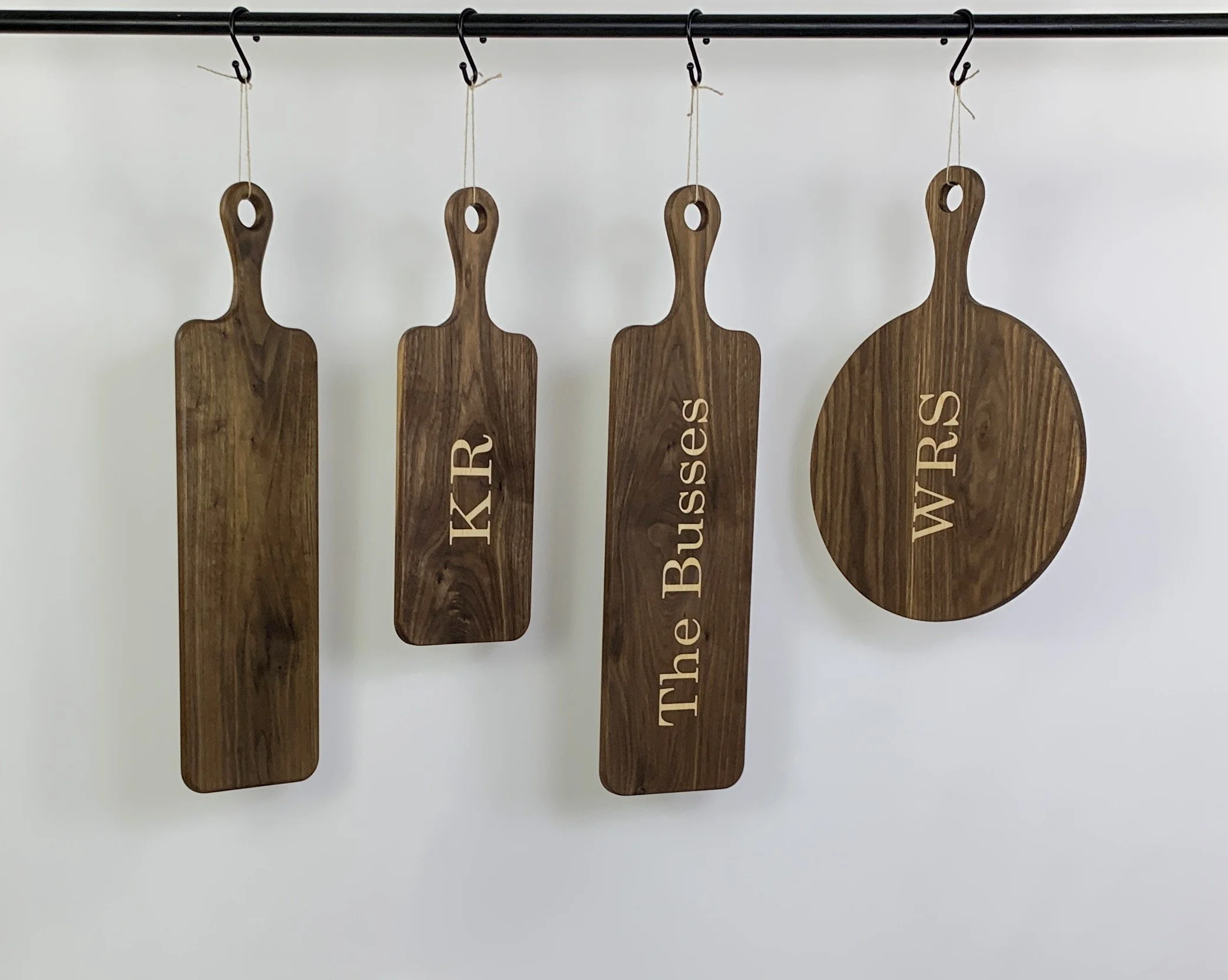 Personalized Wood Handle Charcuterie Board