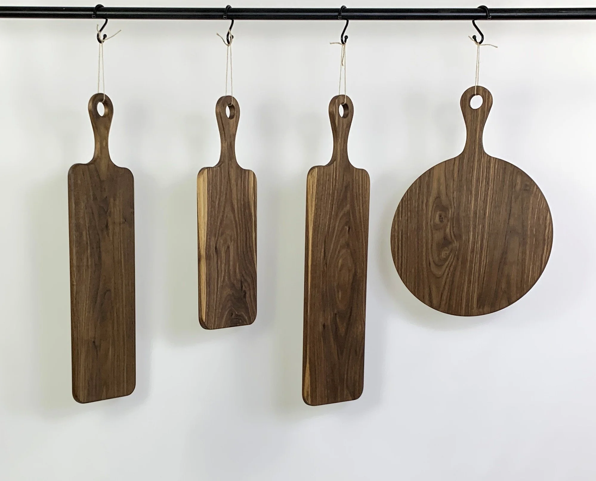 Wood Handle Charcuterie Board