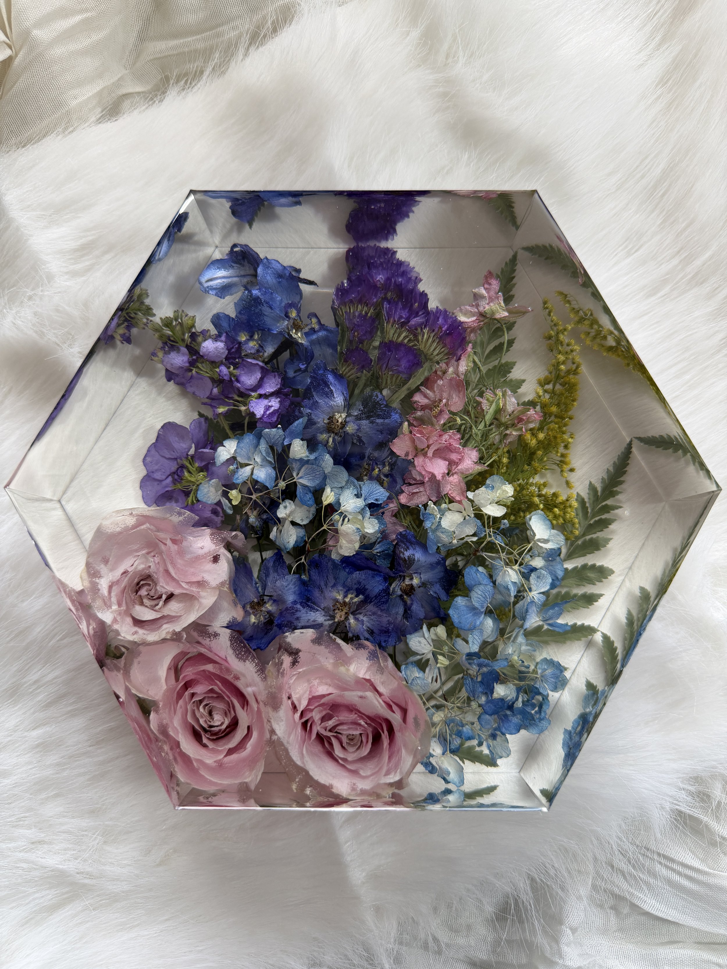 memorial flowers keepsake