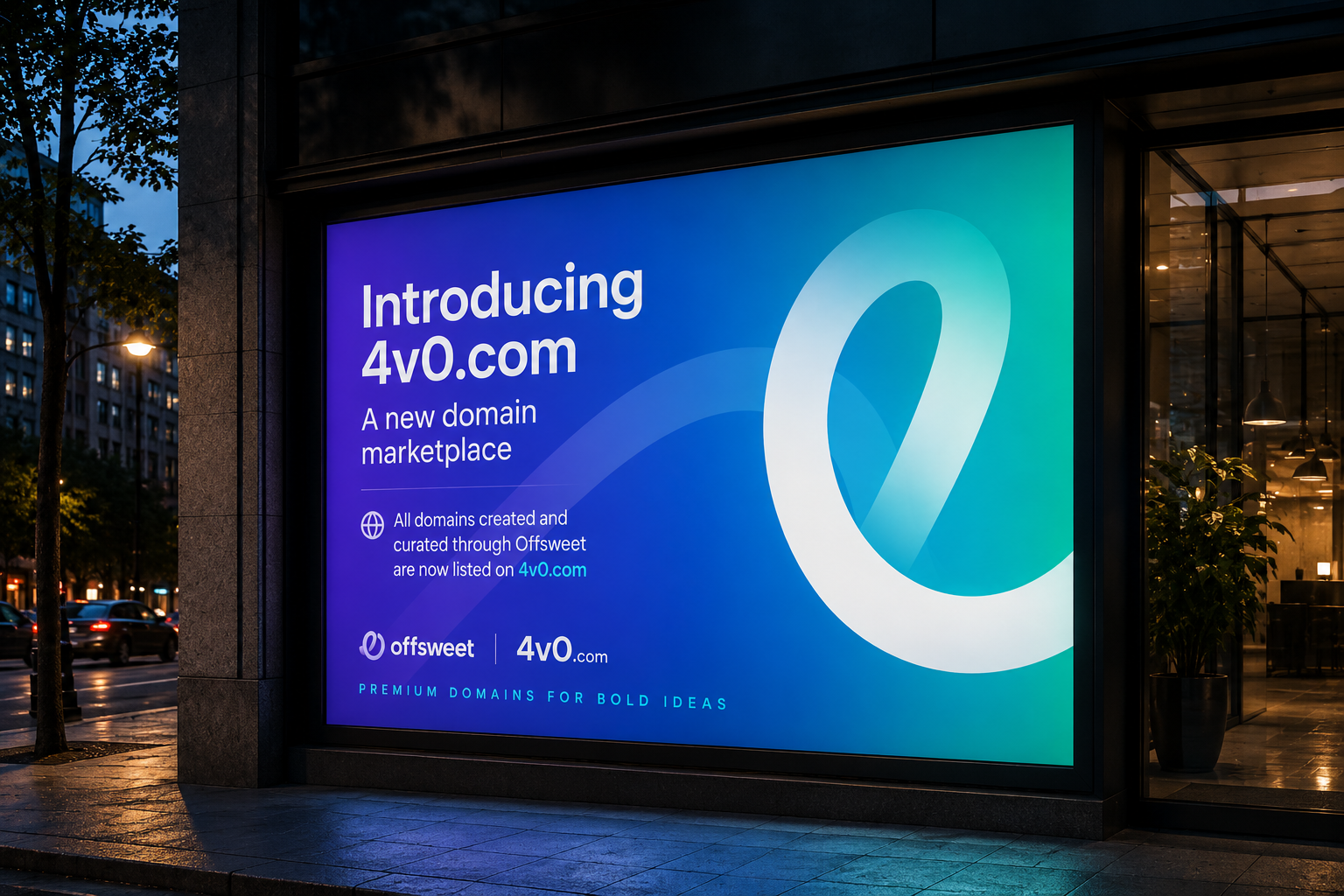 Introducing 4v0.com, a new domain marketplace