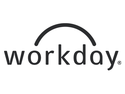 Workday logo with stylized arch above the text.