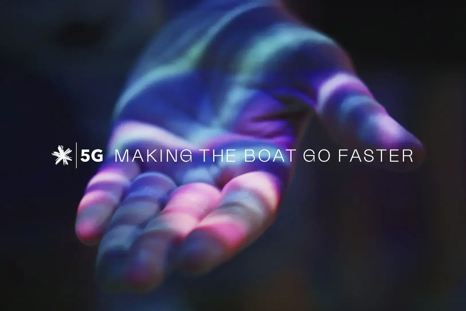 Visual identity imagery created for Spark 5G Race Zone installation