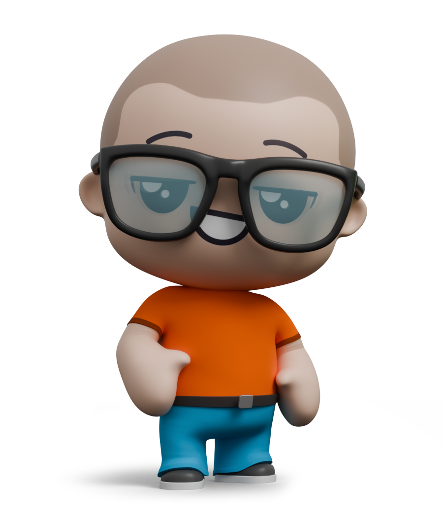 1UP Studio co-founder illustration, representing the technical innovation and intentional design behind our digital experiences.