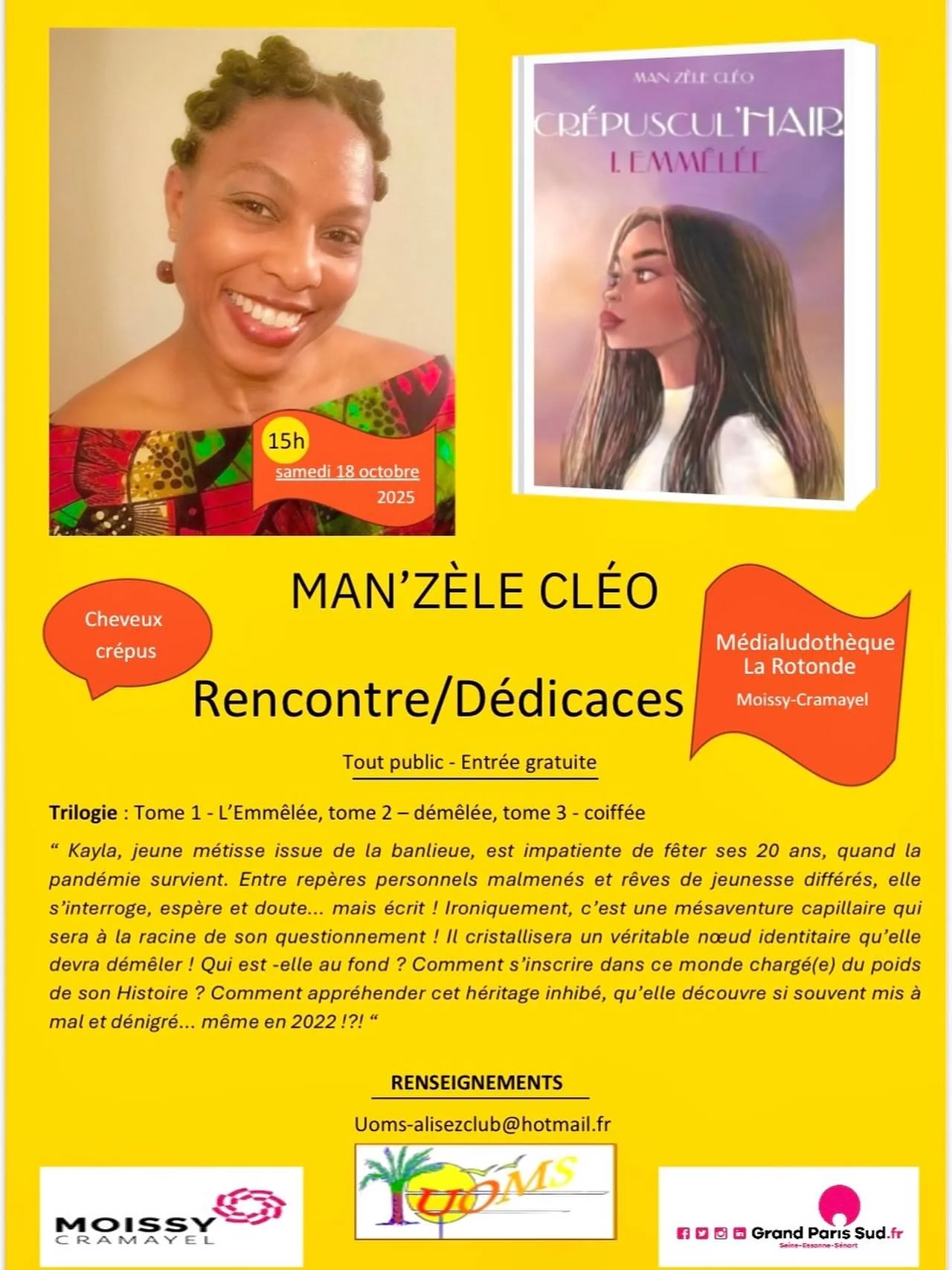 [CAFE LITTERAIRE] Rencontre à la médiathèque avec l’UOMS