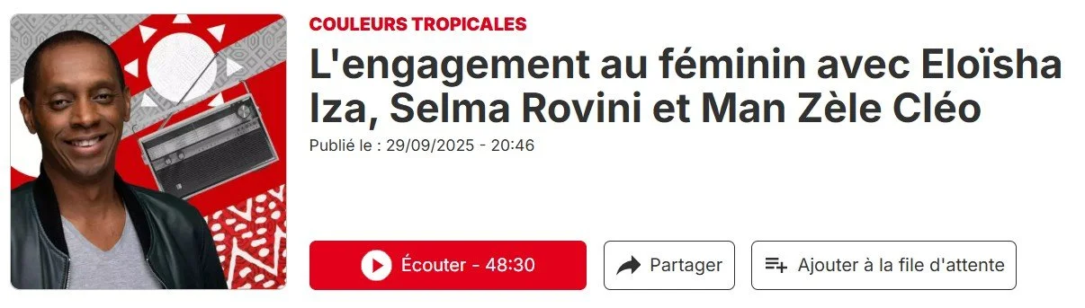 episode RFI Man zèle Cléo