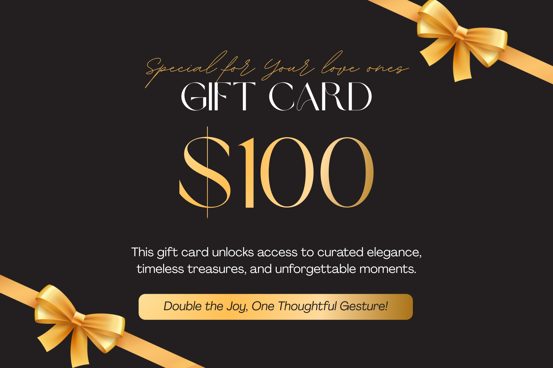 Special For Your Love One | Gift Card