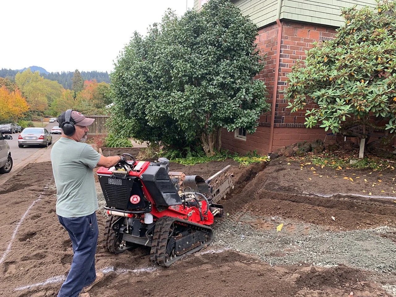 Underground structure placement