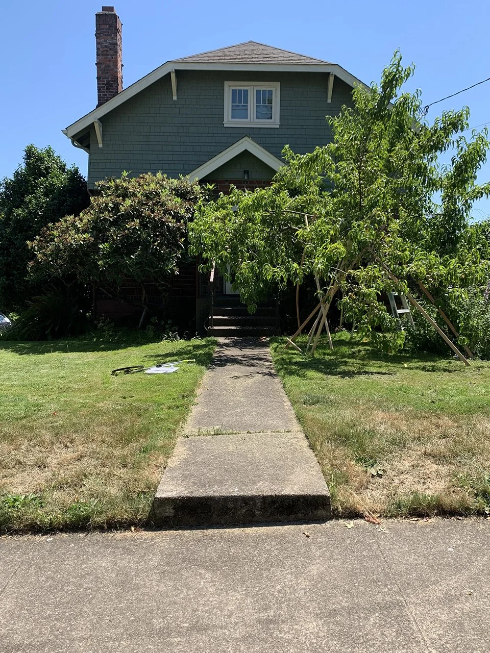 Original landscape - front view