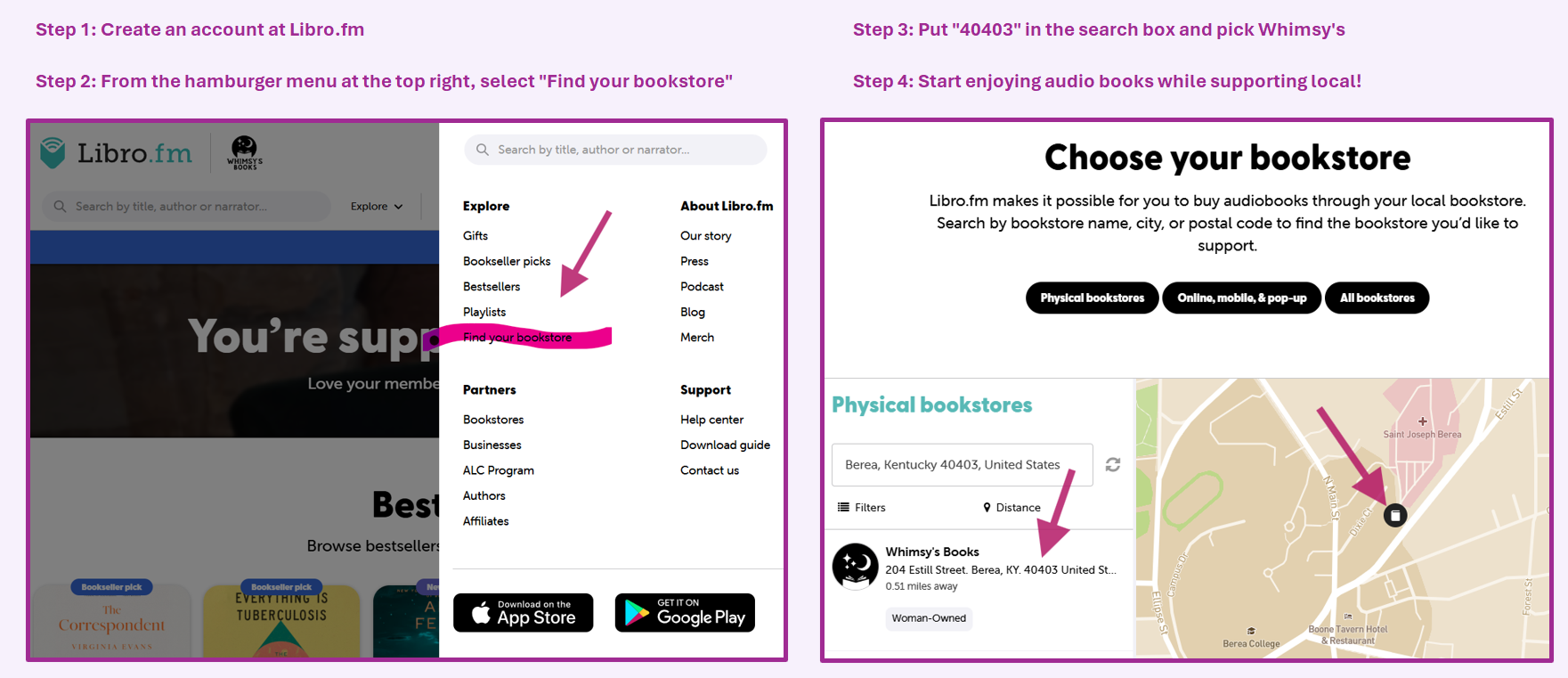Connect your Libro.fm account