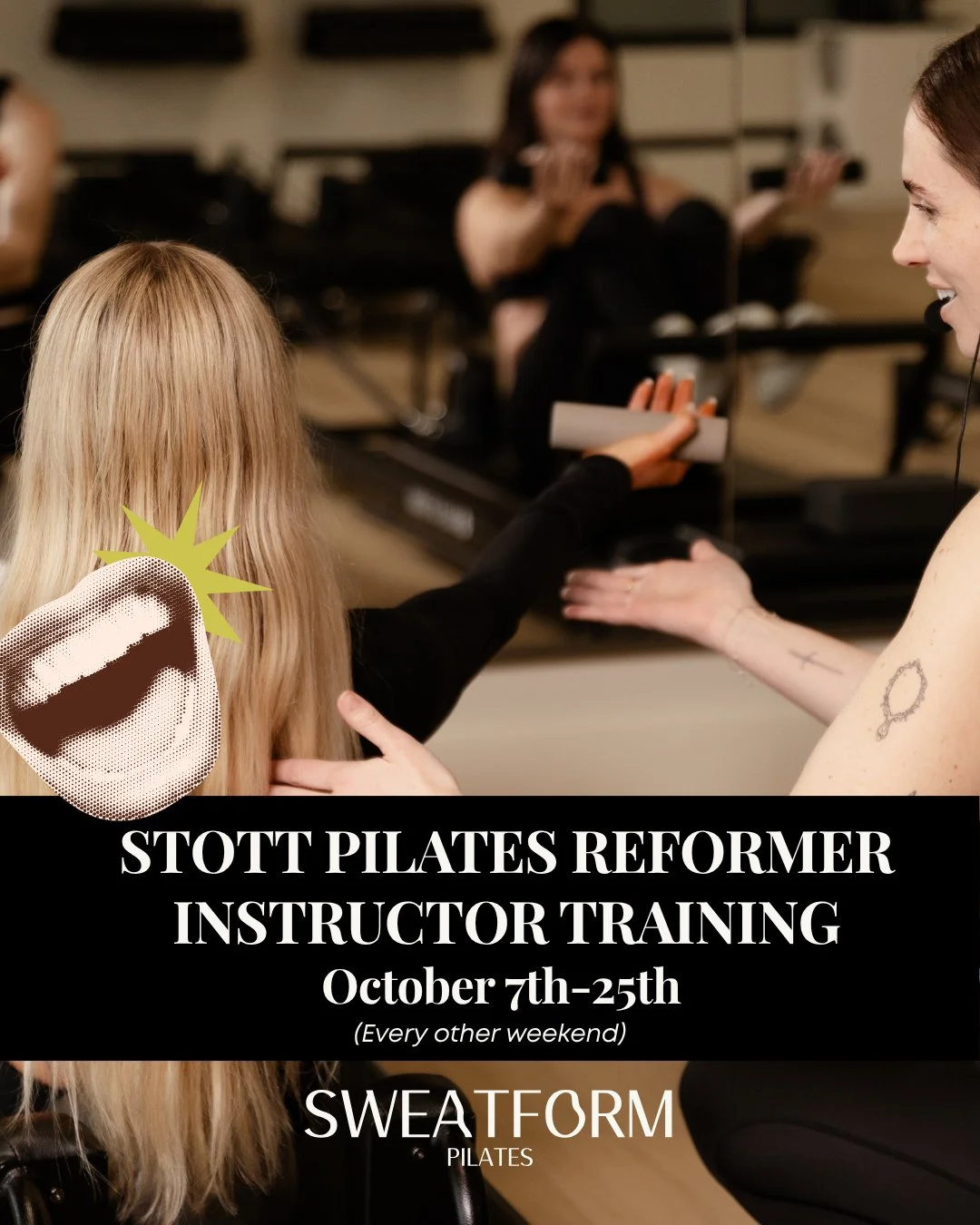 📣 Our summer training filled up so fast, we're bringing it back for round 2! STOTT is one of the most respected, anatomy-driven methodologies in the industry respected worldwide, known for its precision, intelligent progressions, and strong foundati