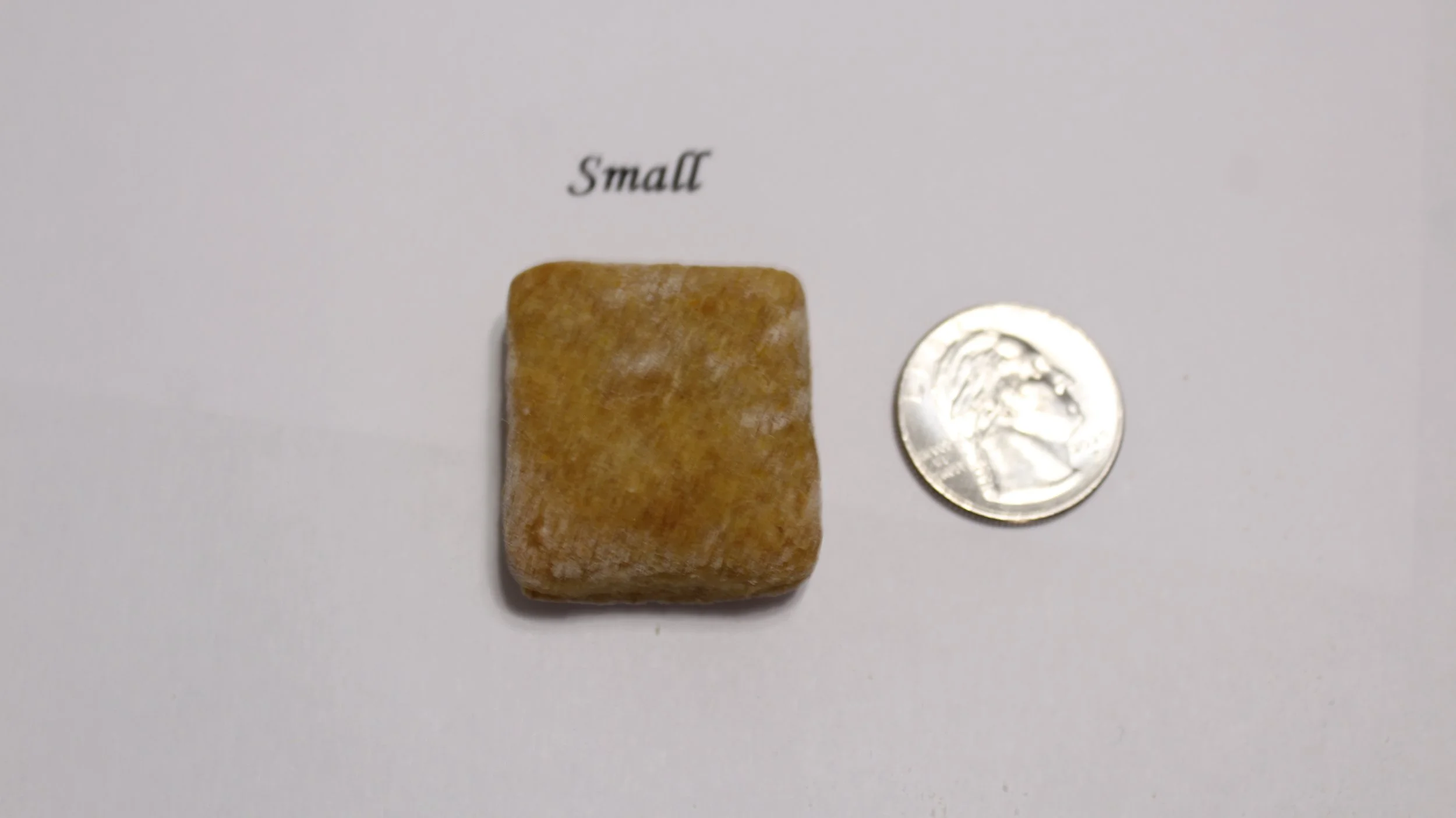 Chicky Licky Dog Treats, Chicken & Cheese Flavor, SMALL Size, Various Shapes (15 Treats)