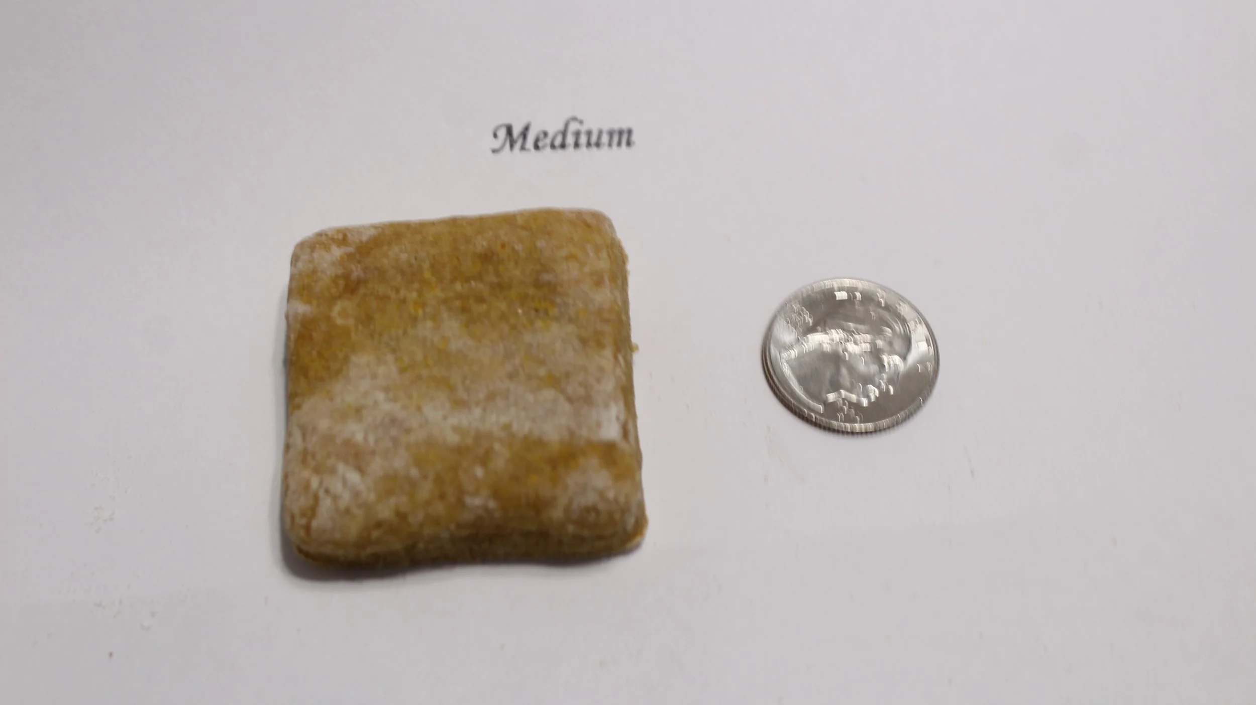 Chicky Licky Dog Treats, Chicken & Cheese Flavor, Medium Size, Various Shapes (15 Treats)