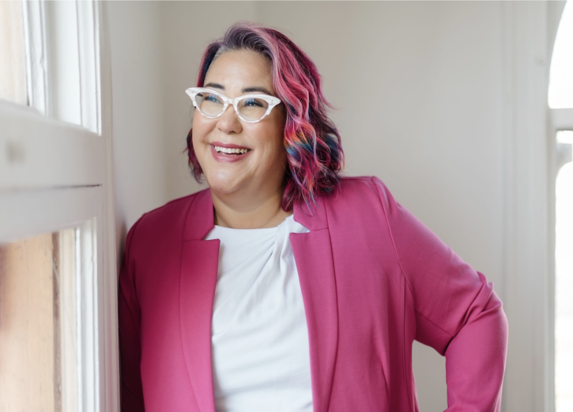 Tara Robertson, certified leadership and inclusive leadership coach at The Bench, in a confident professional portrait