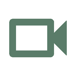 Icon of a video camera or camcorder