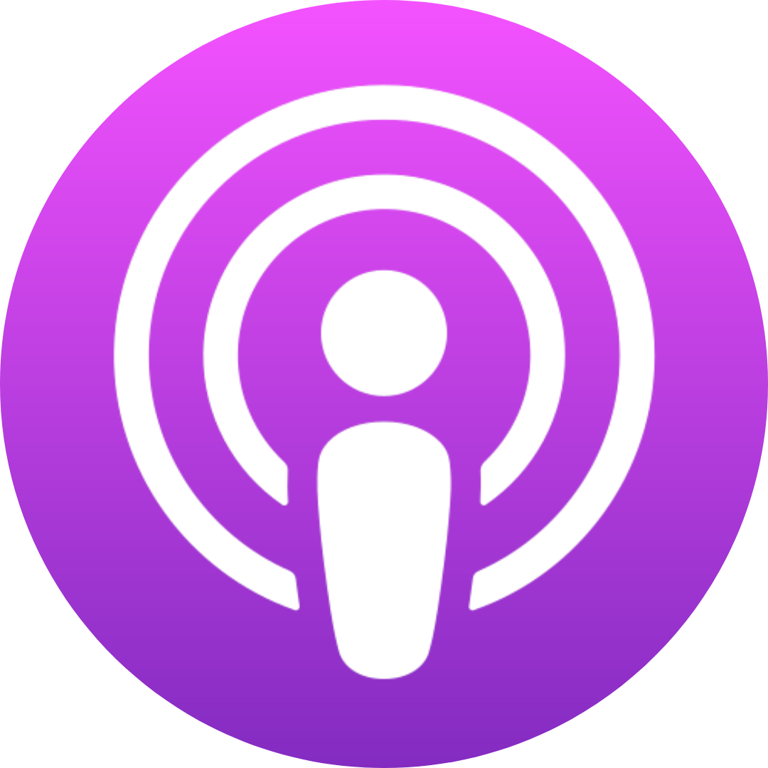 Purple Wi-Fi or location marker icon with a circular design and a central dot, stylized and abstract.