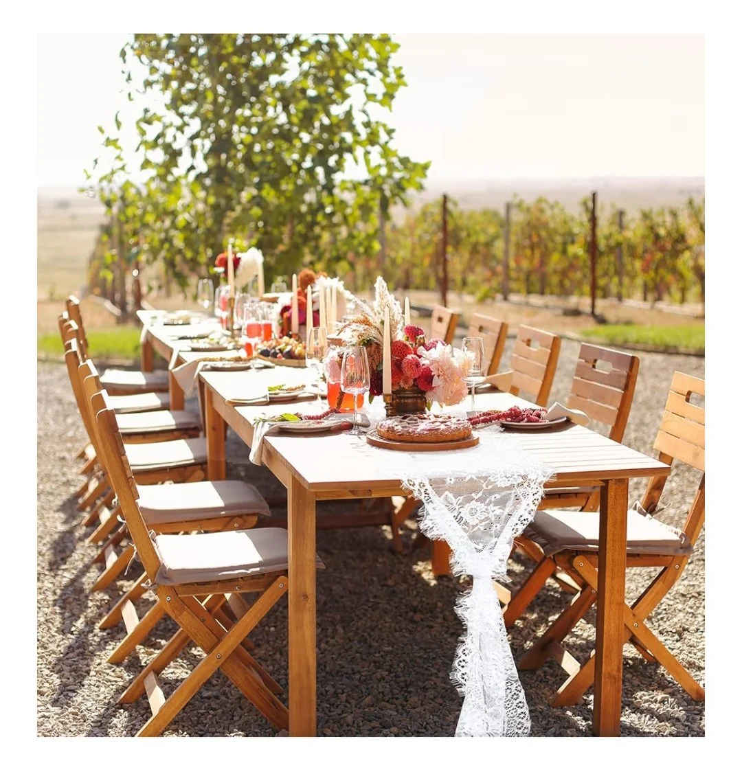 12 - Lace Tablecloth Runners