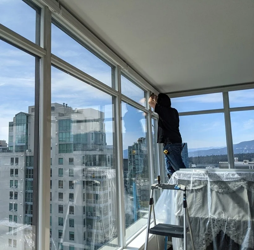 window treatments installation