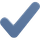 A checkmark icon