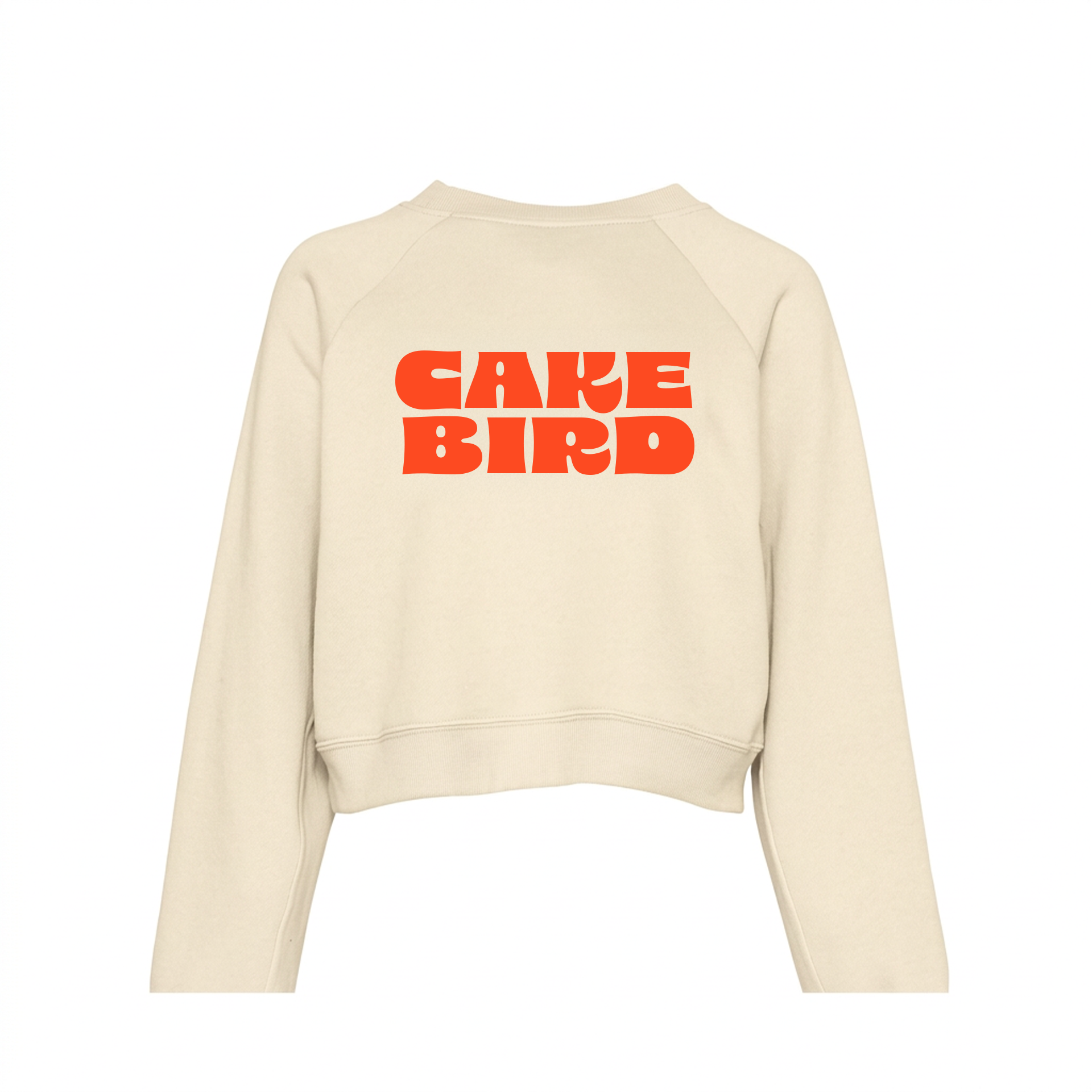 Cream Crop Sweatshirt