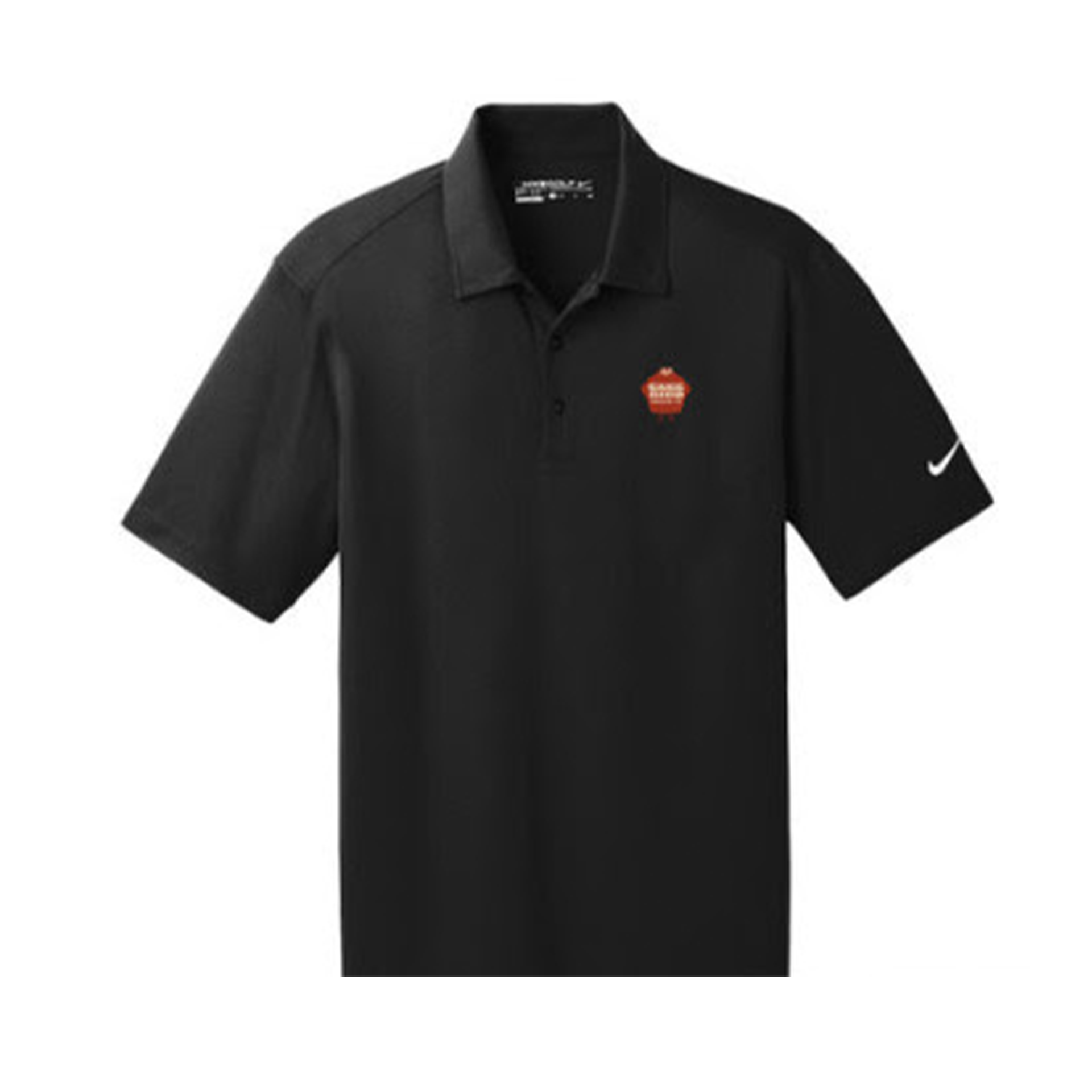 Black Golf Polo