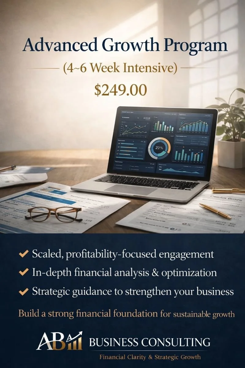 Advanced Growth Program (4–6 Week Intensive)