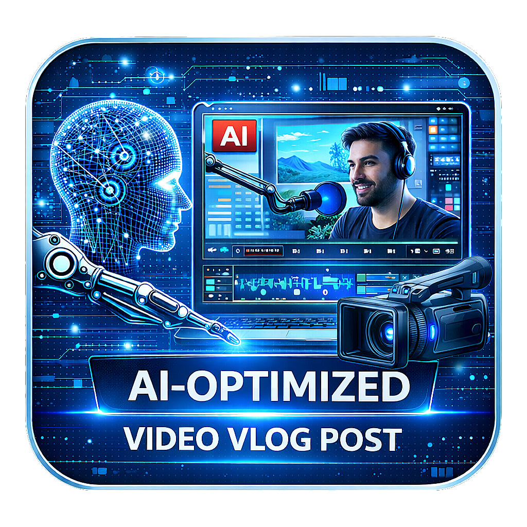 AI-Optimized Video Vlog Post