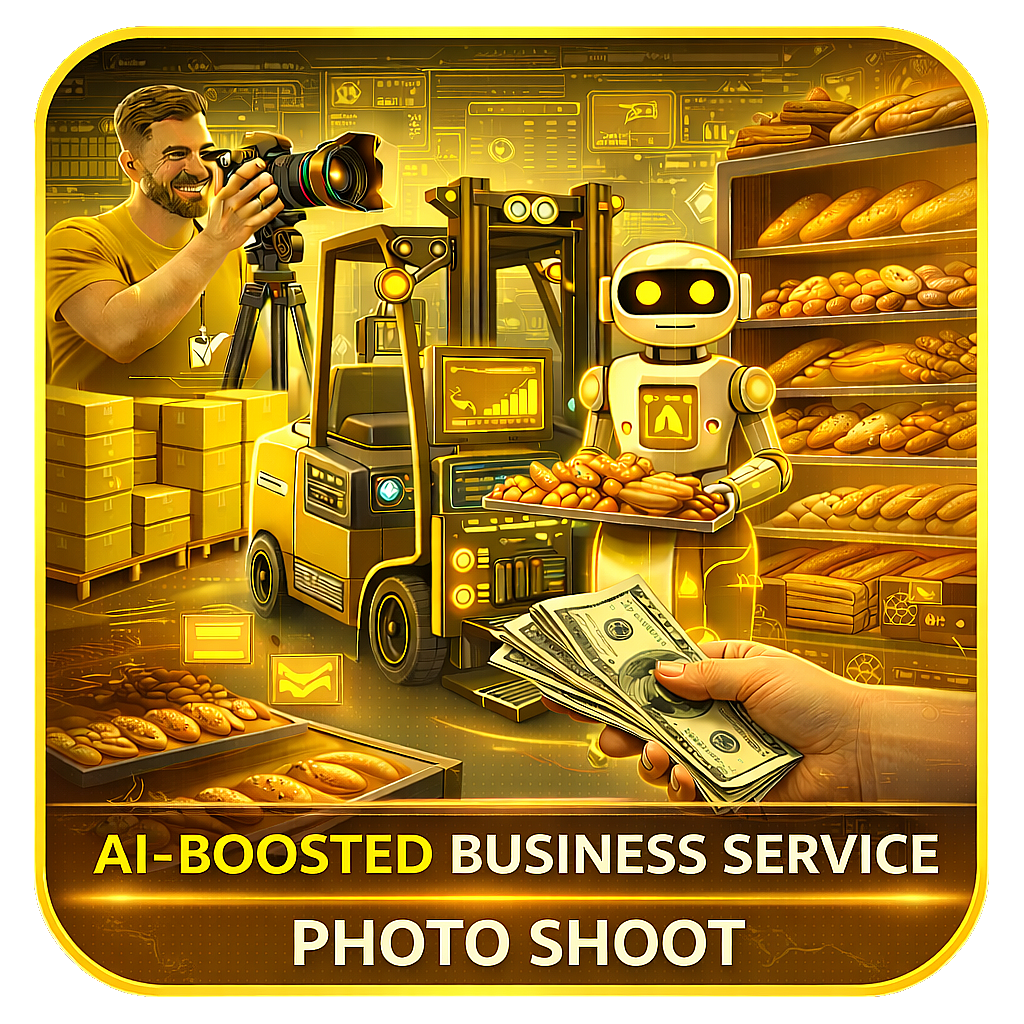 AI-Boosted Business Service Photo Shoot