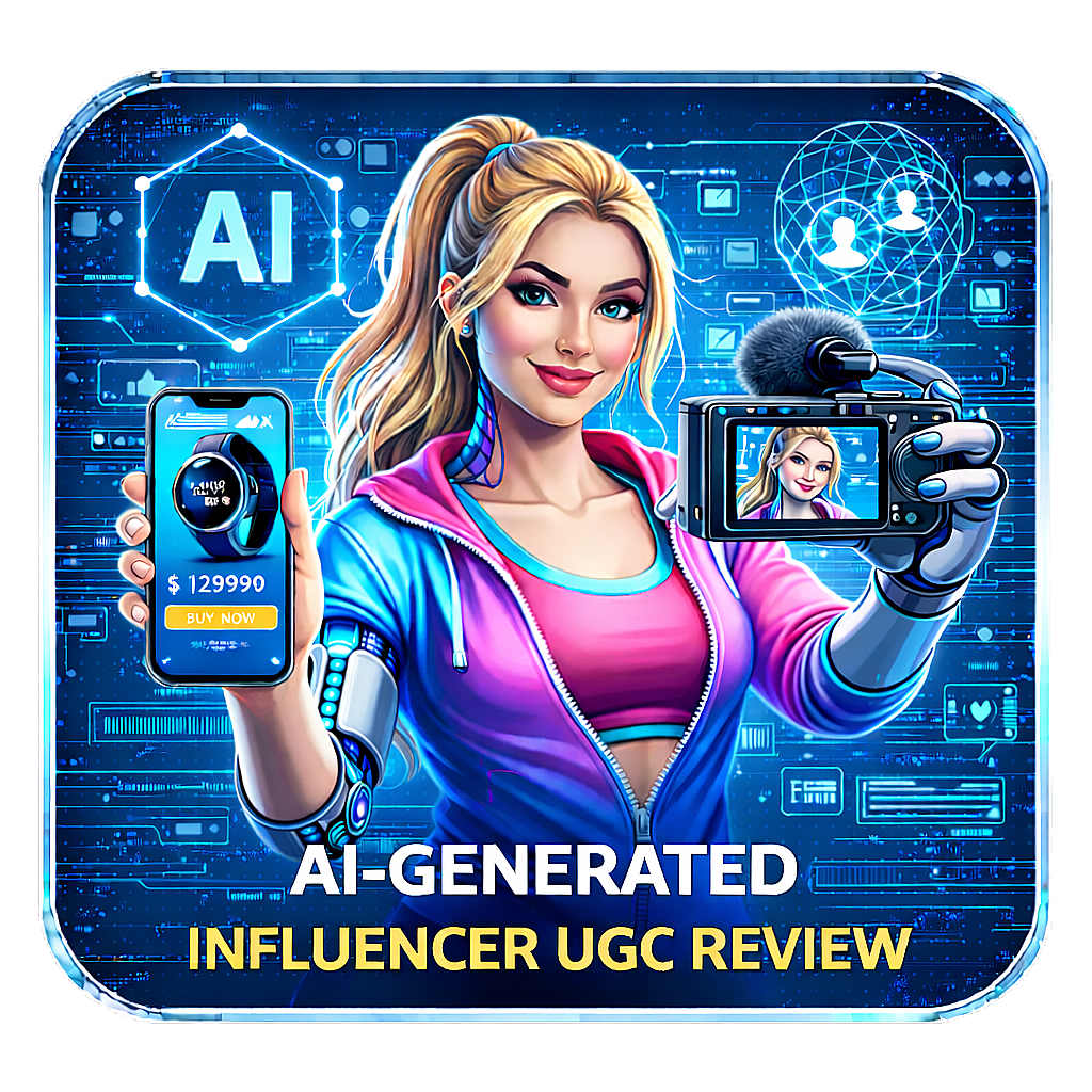 AI-Generated Influencer UGC Review