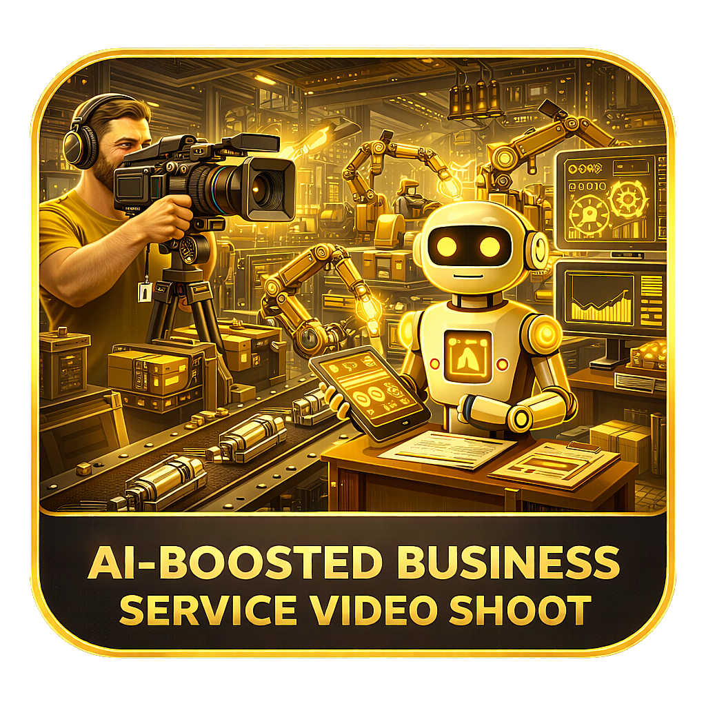 AI-Boosted Business Service Video Shoot