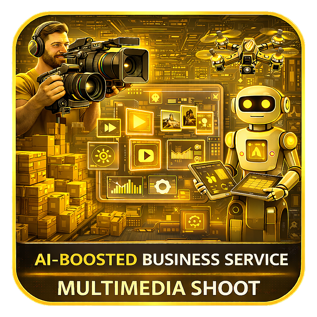 AI-Boosted Business Service Multimedia Shoot