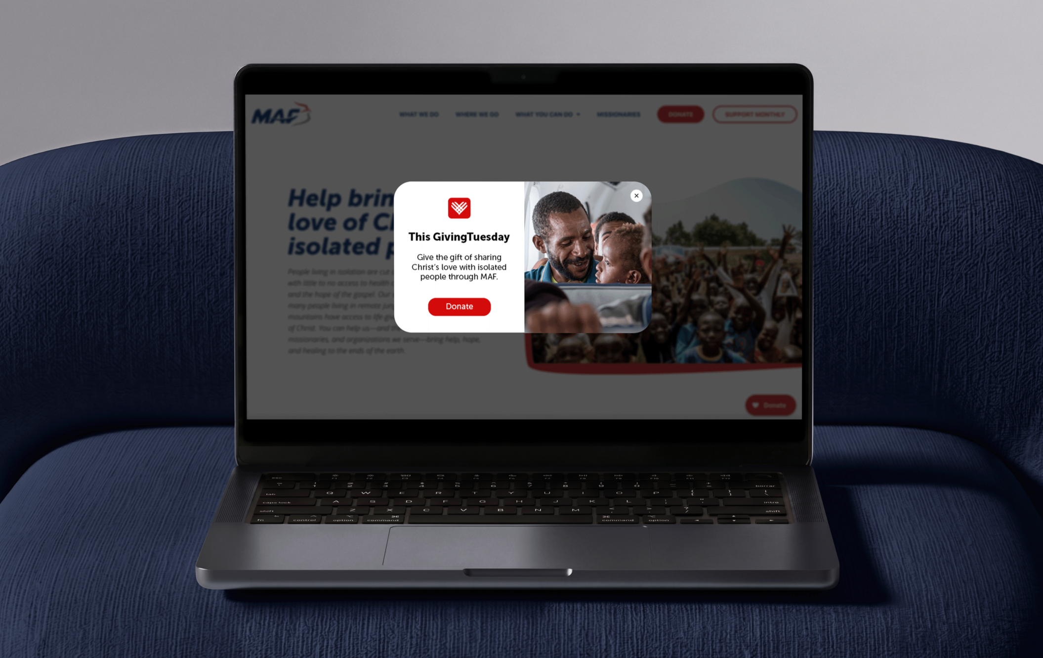 #GivingTuesday Digital Campaign | Mission Aviation Fellowship