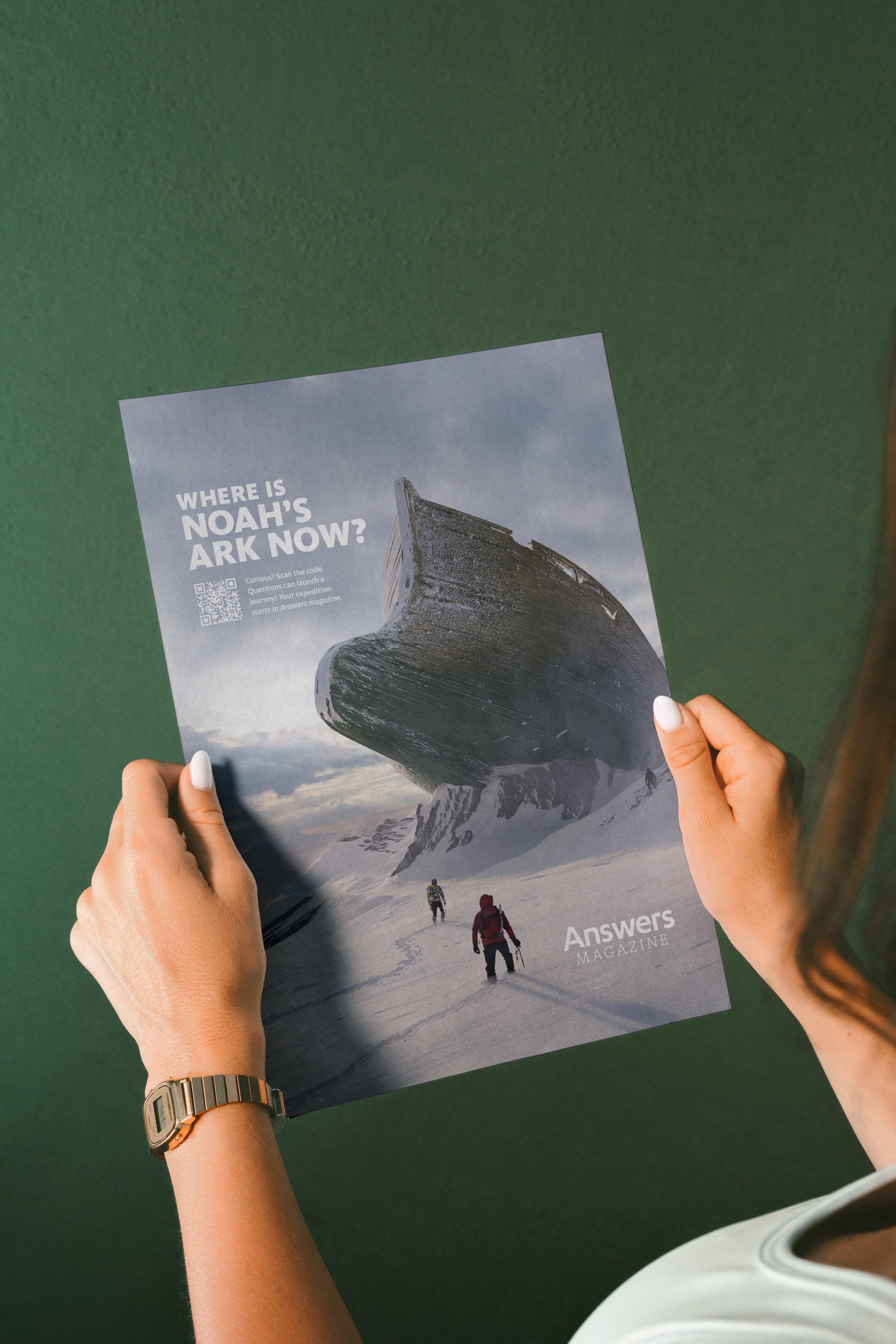 Integrated Print-to-Digital Campaign | Answers Magazine