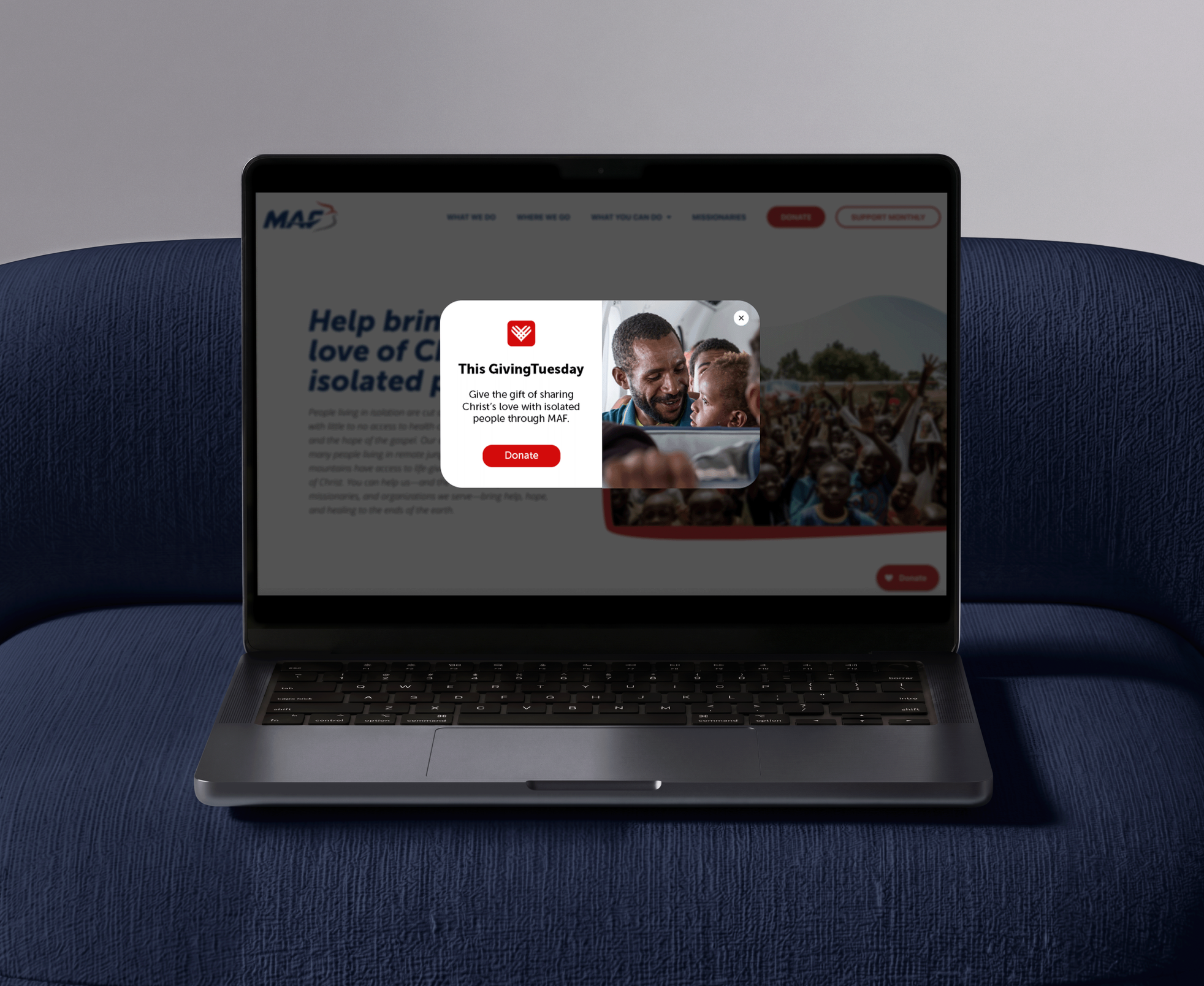 #GivingTuesday Digital Campaign | Mission Aviation Fellowship