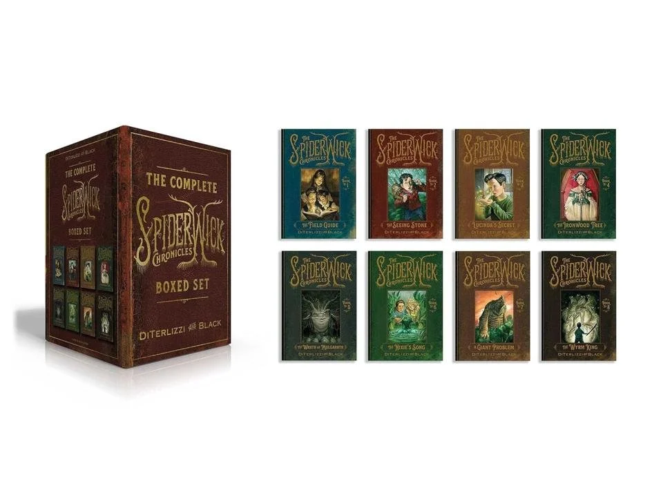 The Spiderwick Chronicles Complete Boxes Set Paperback Books