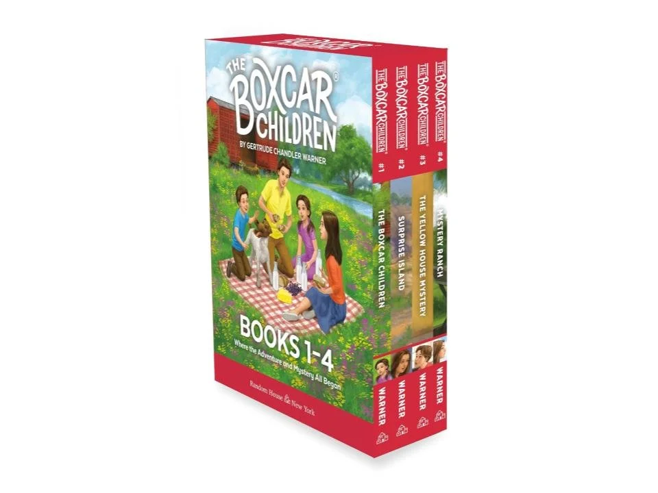 The Boxcar Children Mysteries Boxes Set 1-4 Paperback Books