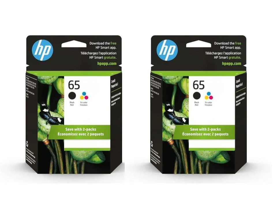 HP 65 INK DUO (2 BOXES)