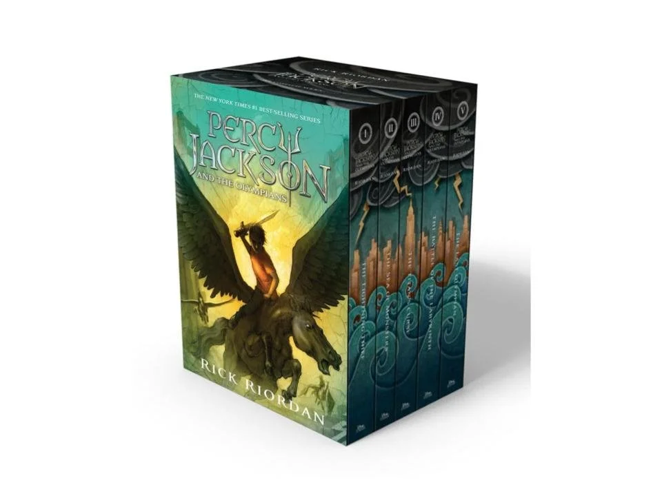Percy Jackson and the Olympians 5 Book Paperback Boxes Set