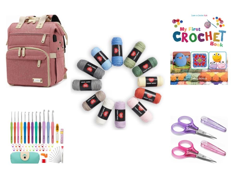 Crochet Bundle Pastel Colors