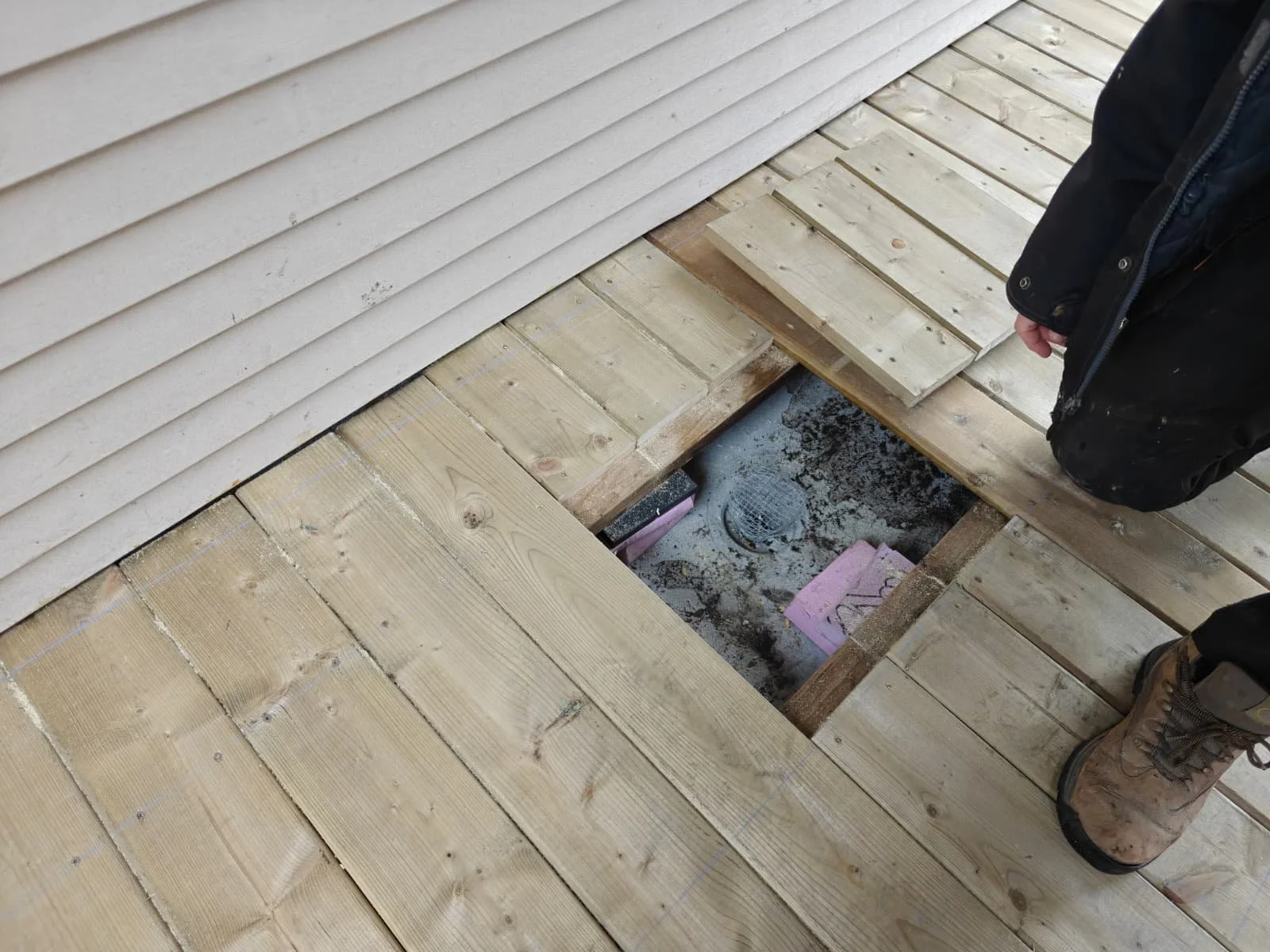 New cleaning hatches installed for easy maintenance...