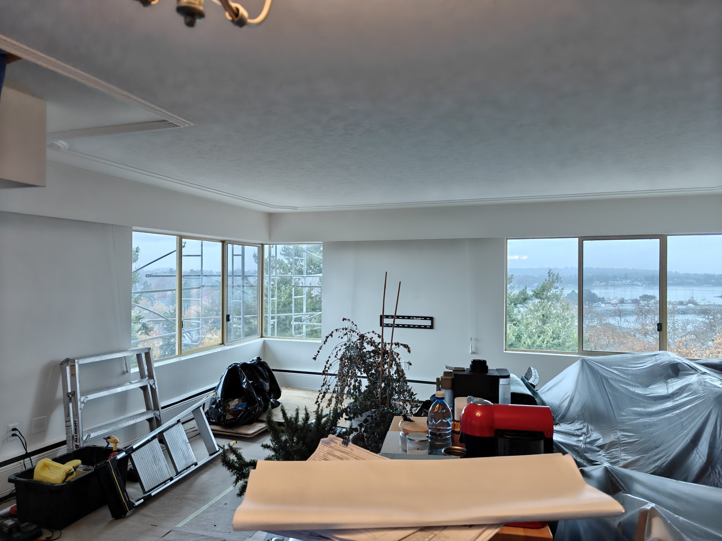 Window installation in progress