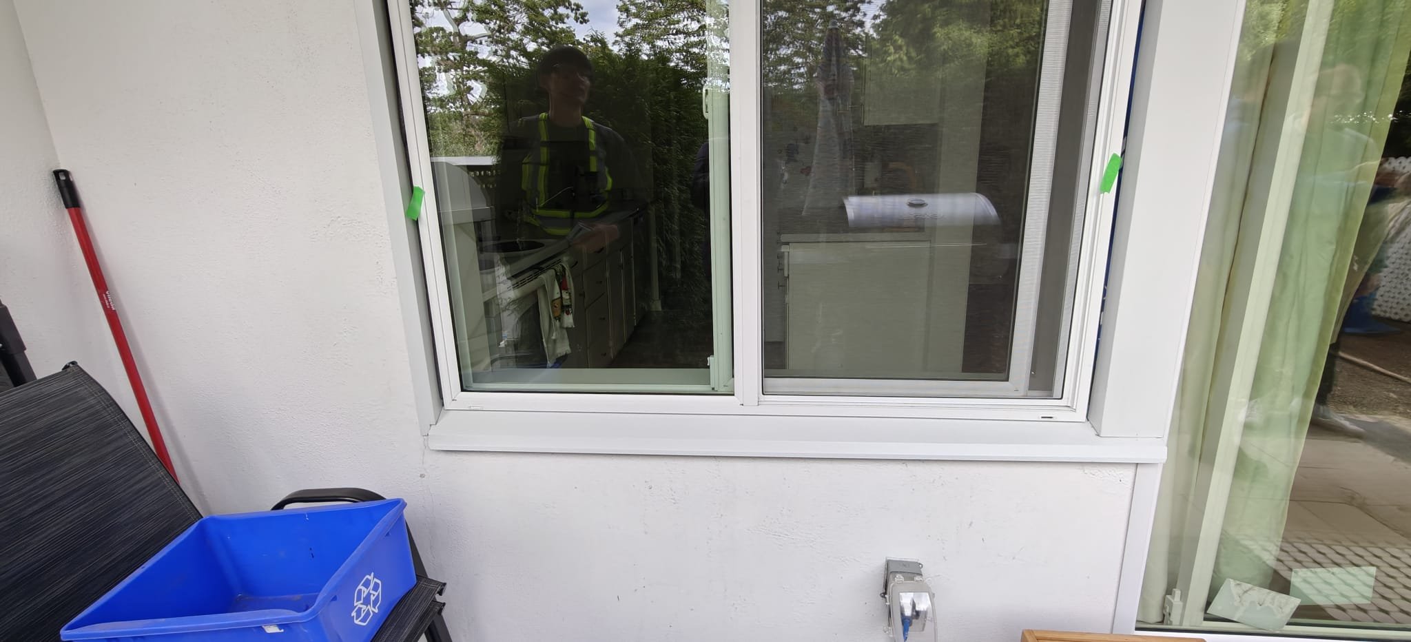 Newly installed window