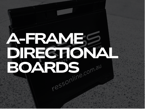 A Frame directional boars 