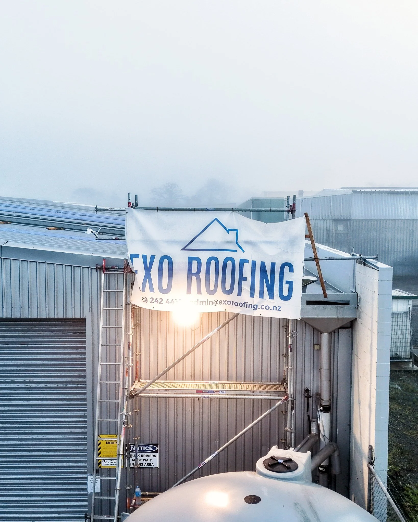 Commercial roofing from underlay to final fix. Re-roofs, new installations, repairs. Whatever the scale, the standard doesn't change.

Family-owned, LBP registered, and based right here in Silverdale. If your roof needs sorting, get in touch. Link in