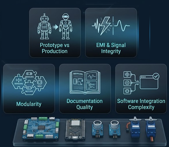 5 Key Considerations When Selecting Electronics for a Robotics Prototype
