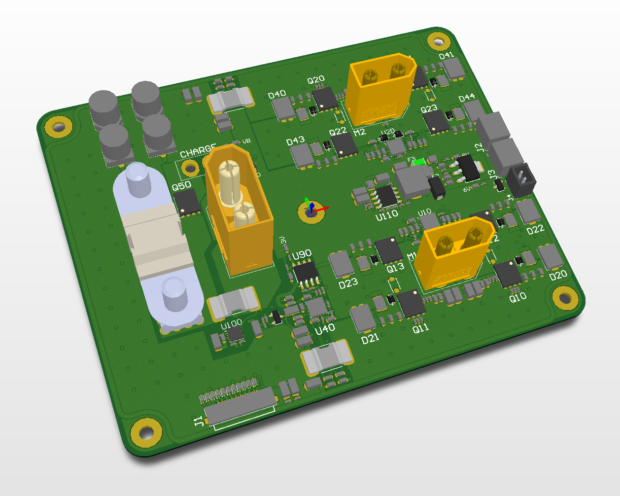 Main PCB Rendering