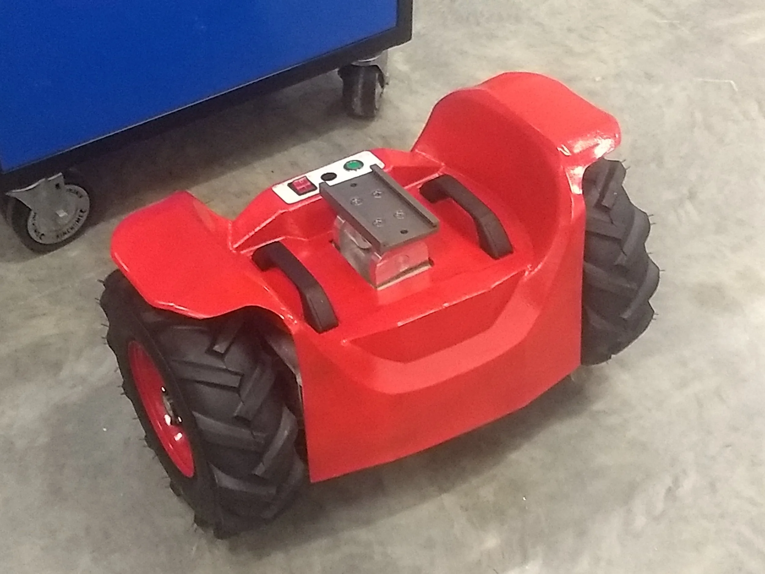 Early Caravan Mover Prototype