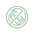 Symbol mit einem Kreis und einem Geldschein darunter, dargestellt in grüner Linie auf weißem Hintergrund.