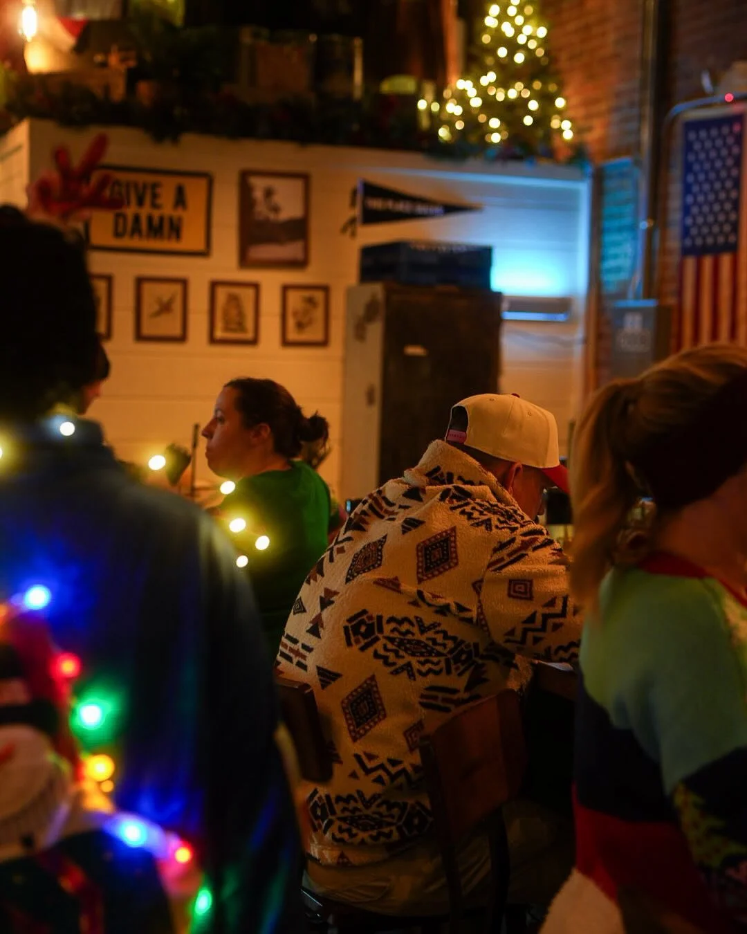 🎄 Christmas is here and so are we 🎄

Christmas Eve: 11am&ndash;10pm
Christmas Day: 2pm&ndash;9pm

🍔 @overrulednc is open for lunch today, 11am&ndash;4pm, because dealing with family on an empty stomach is reckless.

We&rsquo;re pouring drinks for 